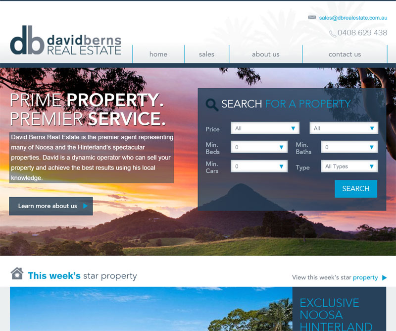 Real Estate Website Porfolio Mantis Technologies Website Design