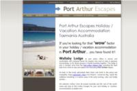 Port Arthur Escapes