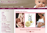 Small screenshot of the Soul Mothers website