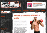 Small screenshot of the Dynobells website