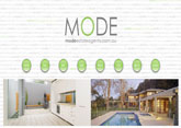 Small screenshot of the Mode Estate Agents website