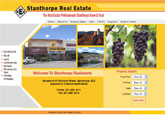 Small screenshot of the Stanthorpe Real Estate website