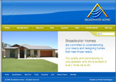 Small screenshot of the Broadwater Homes website