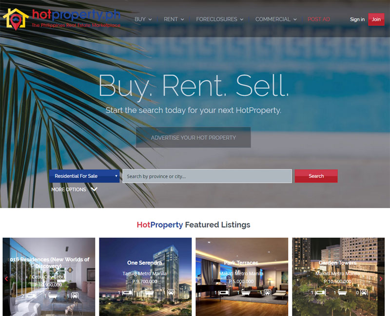 Real Estate Website Design Portfolio